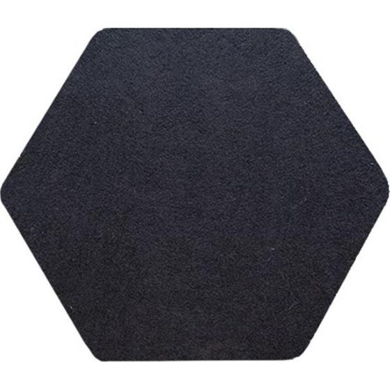 Audiodesigner ECOPLAN(R) Hexagon ��������������� ����� 35 Cm ����� (��� 4 ��������) - (ECOPLAN-HEX-350-BLK-SET)