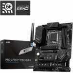 MSI Mb Pro Z790-P Wifi DDR4, Socket Intel LGA1700 13th/12th GEN, Cs Intel Z790, 4 Dimm Sockets DDR4, DP/HDMI, Lan Intel 2.5G, WIFI, ATX, 3YW. - (911-7E06-003)