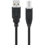 Goobay ������� Usb �� Usb Type B 0.25m, 480Mbps, ����� - (95129)