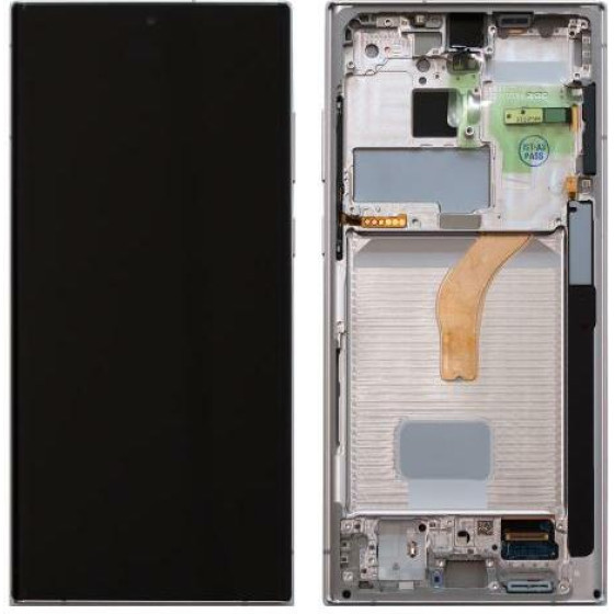 Samsung ����� �� Touch Screen & ��������� ������� S908B Galaxy S22 Ultra 5G ����� (Original) - (GH82-27488C, GH82-27489C)