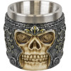 ALBAINOX ������ ������������ TOLE10 Decoration Skull Shot glass. 6 cm, 39028