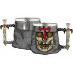 ALBAINOX ������ ������������ TOLE10 mug. Templar Cross Skull, 39418
