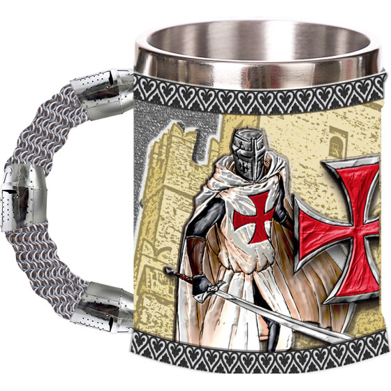 ALBAINOX ������ ������������ TOLE10 Resin mug. Knight Templar, 39151