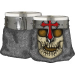 ALBAINOX ������ ������������ TOLE10 Shot glass. Templar Cross skull, 39417