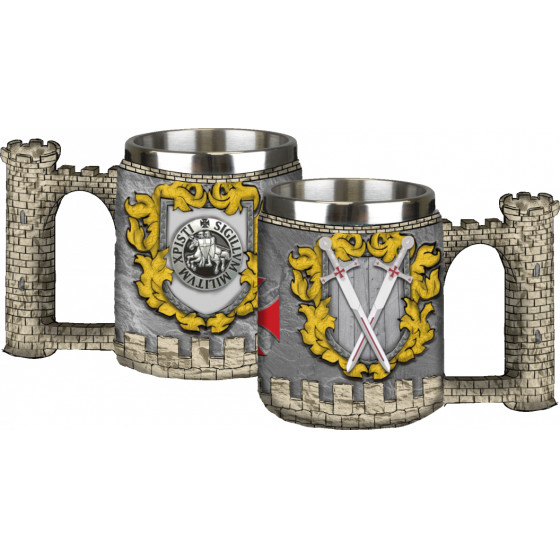 ALBAINOX ������ ������������ TOLE10 Templar Castle Resin mug, 39383