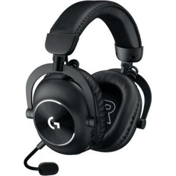 Logitech Headset Gaming Gpro X2 Lightspeed Black - (981-001263)