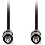 Nedis CAGL22000BK05 Stereo Audio Cable 3.5mm Male - 3.5 Mm Male 0.50m BLACK