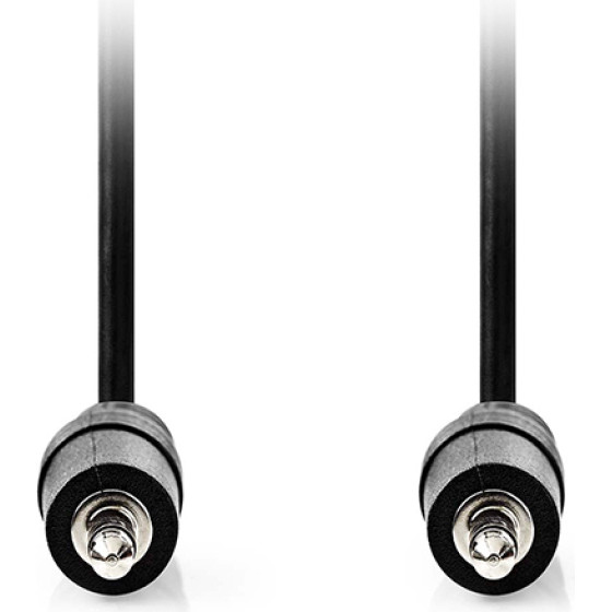Nedis CAGL22000BK05 Stereo Audio Cable 3.5mm Male - 3.5 Mm Male 0.50m BLACK