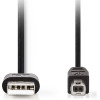 Nedis CCGL60101BK30 Usb 2.0 CABLE, USB-A Male - USB-B Male 4.5W 480MBps 3.00m BLACK