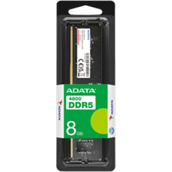 Adata Ram Dimm 8GB DDR5, 4800MHz, CL40, Single TRAY, Ltw - (AD5U48008G-S)