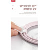XO NB-Q226B 60W Silicone two-Color Type-C To Type-C Data Cable Pink - (XO NB-Q226B Pink)