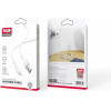 XO NB208 Liquid Silicone Data Lightning Cable White - (NB208 Lighting White)
