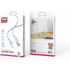 XO NB208A Liquid Silicone Data Type-c To Lightning 20W Cable Blue - (XO NB208A Blue)