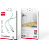 XO NB208A Liquid Silicone Data Type-c To Lightning 20W Cable Green - (XO NB208A Green)