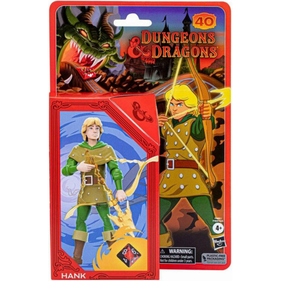 Hasbro Fans - Dungeons Dragons Retro Collection: Hank Action Figure (15cm) (Excl.) (F4882)