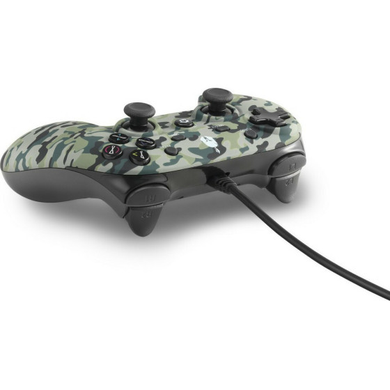 Spartan Gear - Oplon Wired Controller (Compatible with PC and Playstation 3) (colour: Green Camo)