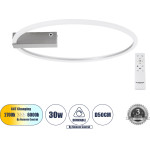 GloboStar Cinderella ��������� ������ ���������-������ Led Cct 30W 3360lm 360� Ac 220-240V - �������� �������� ���� ���������������� All In One ����� 6000k+������ 4500k+����� 2700k Dimmable �50cm - ������ ����� - 3 Years Warranty - (60983)
