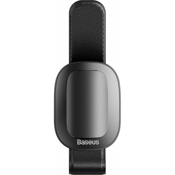 Baseus Platinum Vehicle Eyewear Clip Clamping Type Black - (ACYJN-B01)
