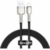 Baseus Usb Cable For Lightning Baseus Cafule, 2.4A, 1m Black - (CALJK-A01)
