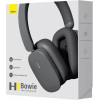 Baseus Wireless Headphones Bowie H1 Bluetooth 5.2, Anc Gray - (NGTW230213)