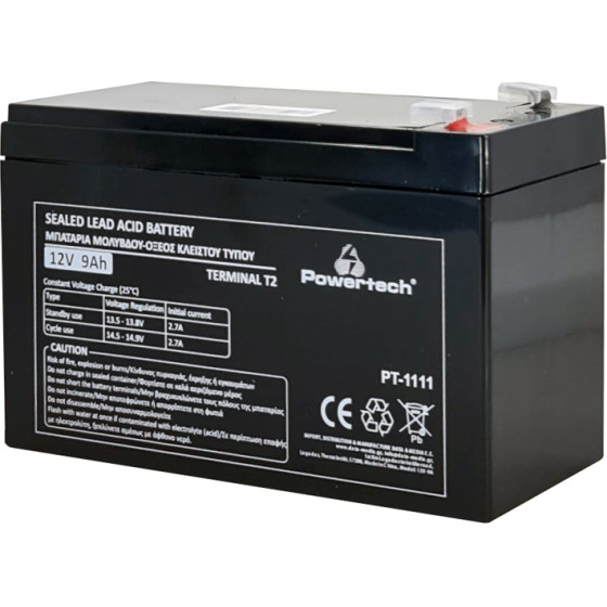 Powertech �������� �������� 12V 9Ah, T2 - (PT-1111)