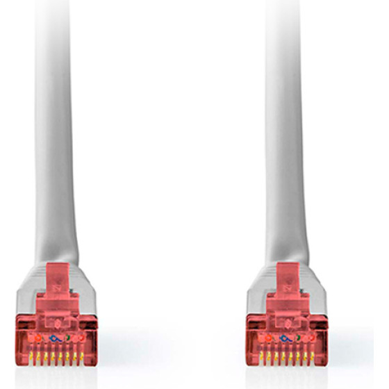 Nedis CCGL85220GY100 CAT6 CABLE, RJ45 Male - RJ45 Male S/Ftp 10.0m GREY