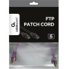 Cablexpert Ftp CAT6 Utp Patch Cord Shielded Purple 0.25M - (PP6-0.25M/V)