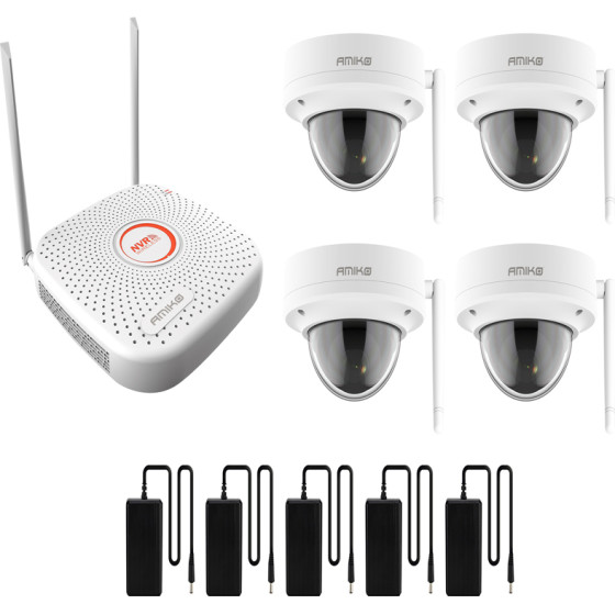 AMIKO WIFI ��� 4 ������� 2MP KIT4800 - (AMIKO.KIT.4800)
