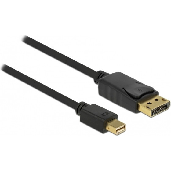 DeLock ������� Displayport �� Displayport Mini 4K/60Hz, 2m, ����� - (82438)