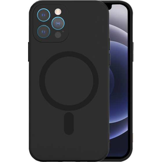 Powertech ���� Magsilicone ��� Iphone 14 Pro, ����� - (MOB-1872)