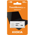 Kioxia Usb 3.2 Flash Stick 64GB Hayabusa White U301 - (LU301W064GG4)