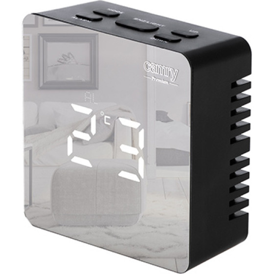 Camry Led Alarm Clock Black - (CR1150B)