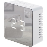 Camry Led Alarm Clock White - (CR1150W)