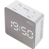 Camry Led Alarm Clock White - (CR1150W)