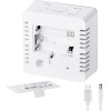 Camry Led Alarm Clock White - (CR1150W)