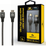 Cablexpert Ultra High Speed Hdmi CABLE,8K Select Plus Series 3M - (CCB-HDMI8K-3M)