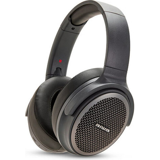 AIWA Acoustic Isolation Wireless Stereo Headphones Grey - (HST-250BT/TN)