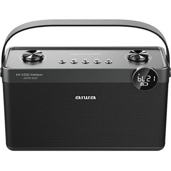 AIWA BT5.0 Speaker Meteor Black - (MIX330/BK)