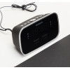 AIWA Dual Alarm Clock Radio With 2 Charging Usb Ports Black - (CRU-19BK)