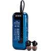 AIWA Mini Pocket Radio With Earphones Blue - (R-22BL)