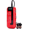 AIWA Mini Pocket Radio With Earphones Red - (R-22RD)