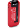 AIWA Mini Pocket Radio With Earphones Red - (R-22RD)