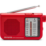 AIWA Pocket AM/Fm Radio With Dual Analog Tuner Red - (RS-55/RD)