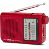 AIWA Pocket AM/Fm Radio With Dual Analog Tuner Red - (RS-55/RD)