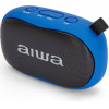 AIWA Portable Bluetooth Speaker Rms 10W Blue - (BS-110BL)