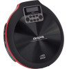 AIWA Portable Cd Player With Earphones Red - (PCD-810RD)