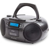 AIWA Portable CD/MP3/USB/TAPE/Bt With Fm Pll Radio Black - (BBTC-550BK)
