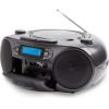 AIWA Portable CD/MP3/USB/TAPE/Bt With Fm Pll Radio Black - (BBTC-550BK)