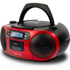 AIWA Portable CD/MP3/USB/TAPE/Bt With Fm Pll Radio Red - (BBTC-550RD)