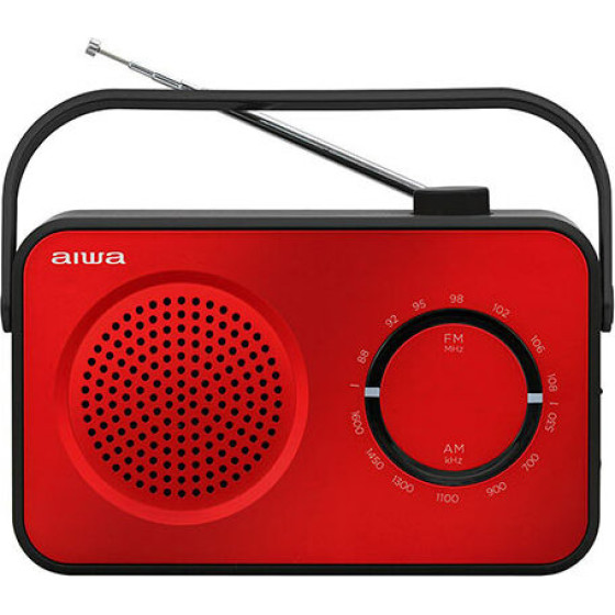 AIWA Portable Radio Red - (R-190RD)